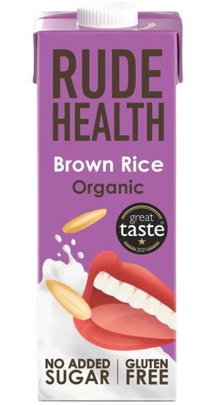 Rude Health ORGANIC Brown Rice Drink 1L