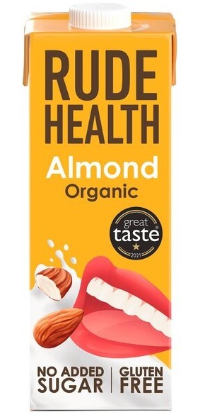Rude Health ORGANIC Almond Drink 1L