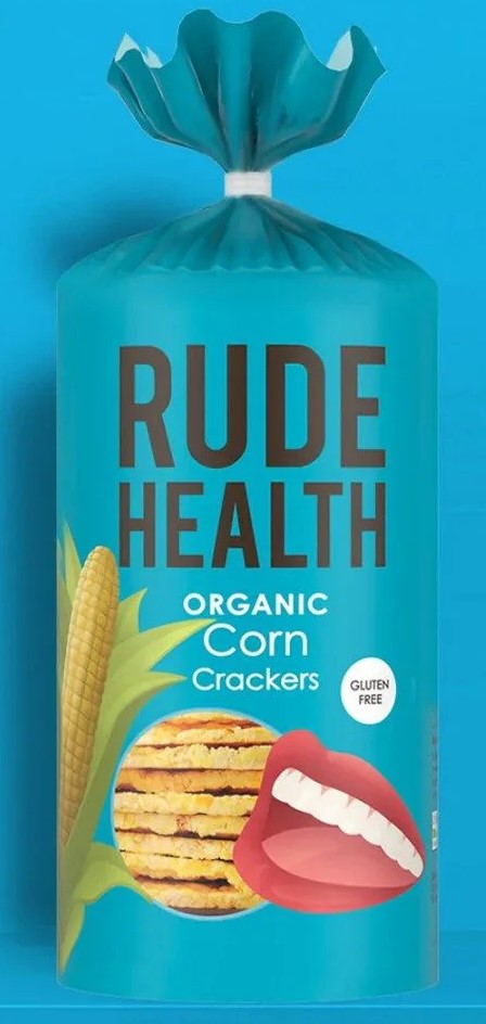Rude Health Organic Corn Crackers (GF)