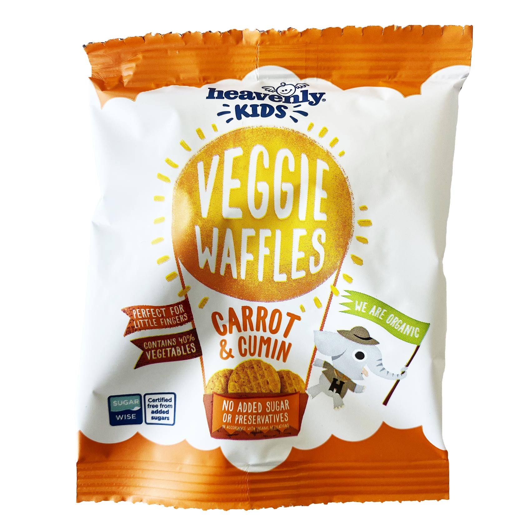 Heavenly Tasty - Veggie Waffles Carrot & Cumin