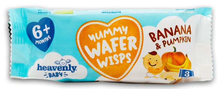 Heavenly Tasty - Wafer Wisps Banana & Pumpkin