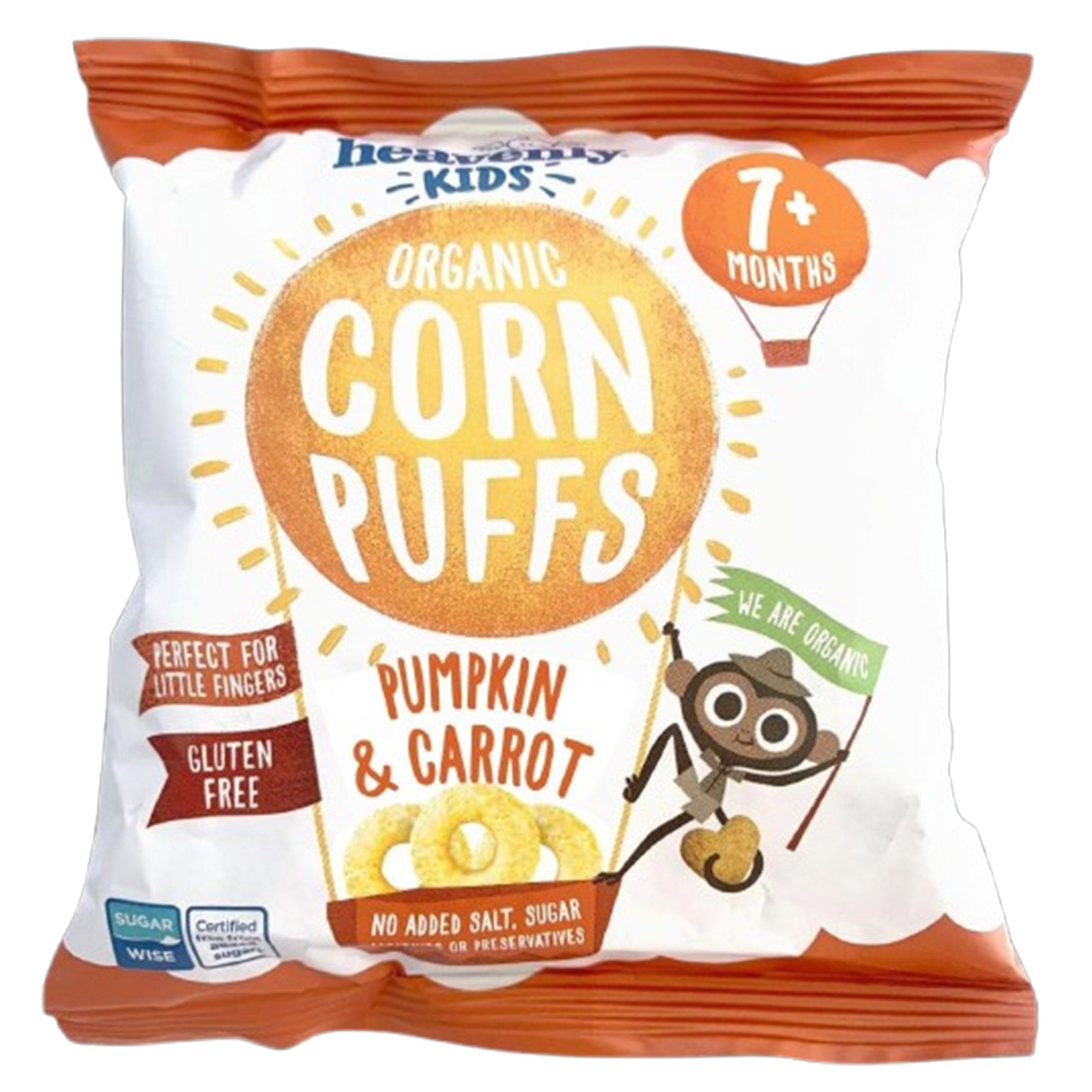 Heavenly Tasty - Corn Puffs Pumpkin & Carrot