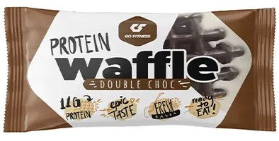 GO FITNESS PROTEIN WAFFLE DOUBLE CHOCOLATE 50G
