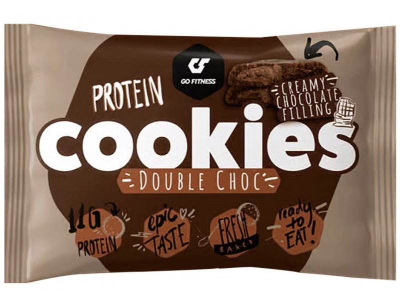 GO FITNESS PROTEIN COOKIE DOUBLE CHOCOLATE 50G