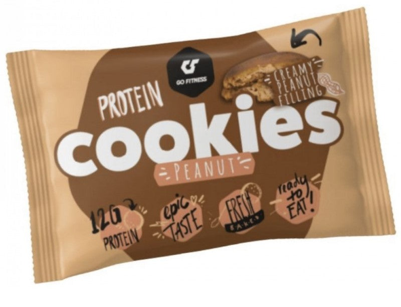 GO FITNESS PROTEIN COOKIE PEANUT 50G